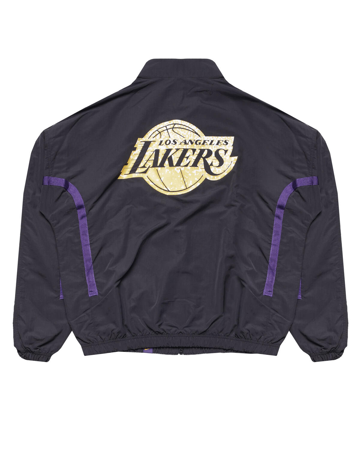 Nike lakers bomber discount jacket